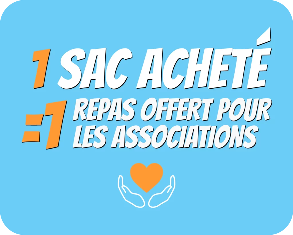 1 SAC ACHETÉ 1 REPAS OFFERT