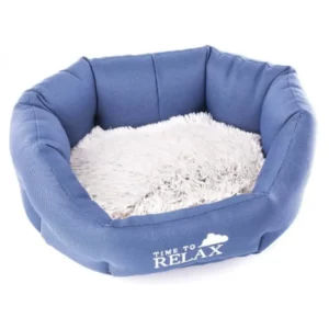 Martin Sellier - Corbeille Confortable Igloo Bleu 65 cm