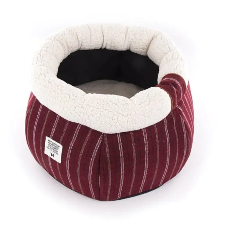 Martin Sellier - Panier Cricket Chic Londonien Bordeaux 55 cm × 22 cm