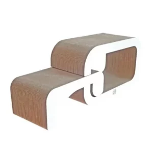 M-pets - Griffoir Austin Carton Blanc 55 cm × 24 cm × 32 cm