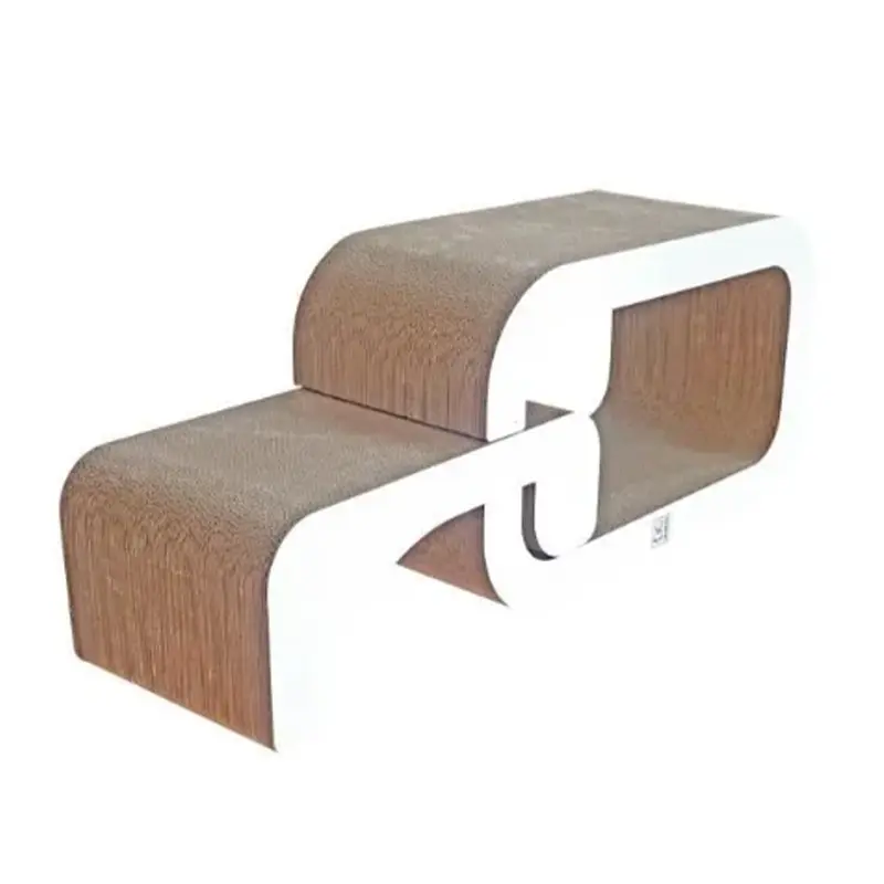 M-pets - Griffoir Austin Carton Blanc 55 cm × 24 cm × 32 cm