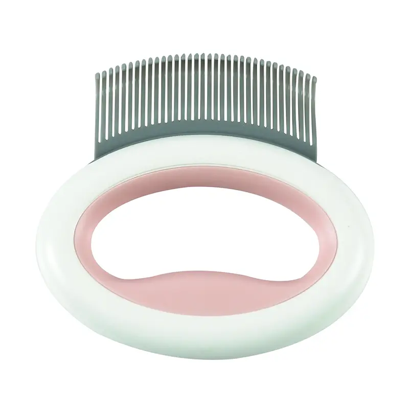 M-PETS - Mini Peigne Démêlant Rose 8×8,5 cm