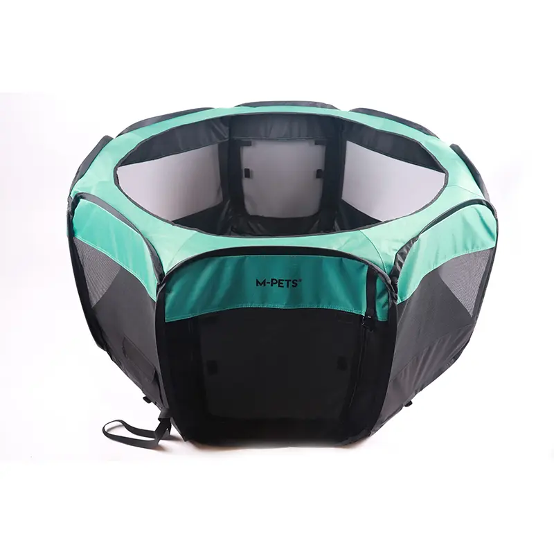 M-PETS - Enclos Octogonal Pour Chiots L 115 × 110 × 66 cm