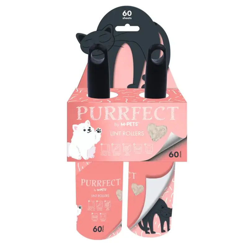 M-PETS - Purrfect Lint Rollers 2x60 Feuilles
