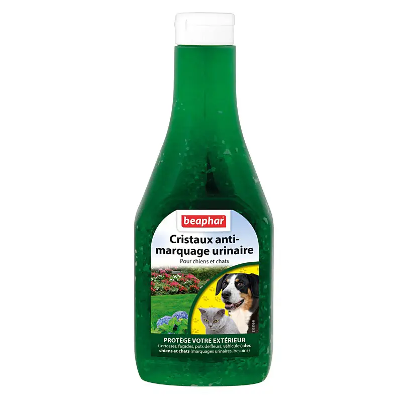 BEAPHAR - Répulsif Educ’ Extérieur Cristaux Anti-Marquage Urinaire 480 g