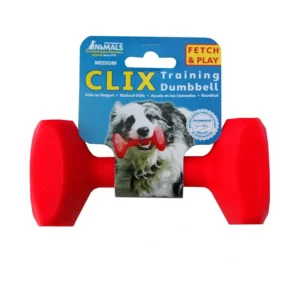 COMPANY OF ANIMALS - CLIX Training Dumbbell Jouet Rouge Medium
