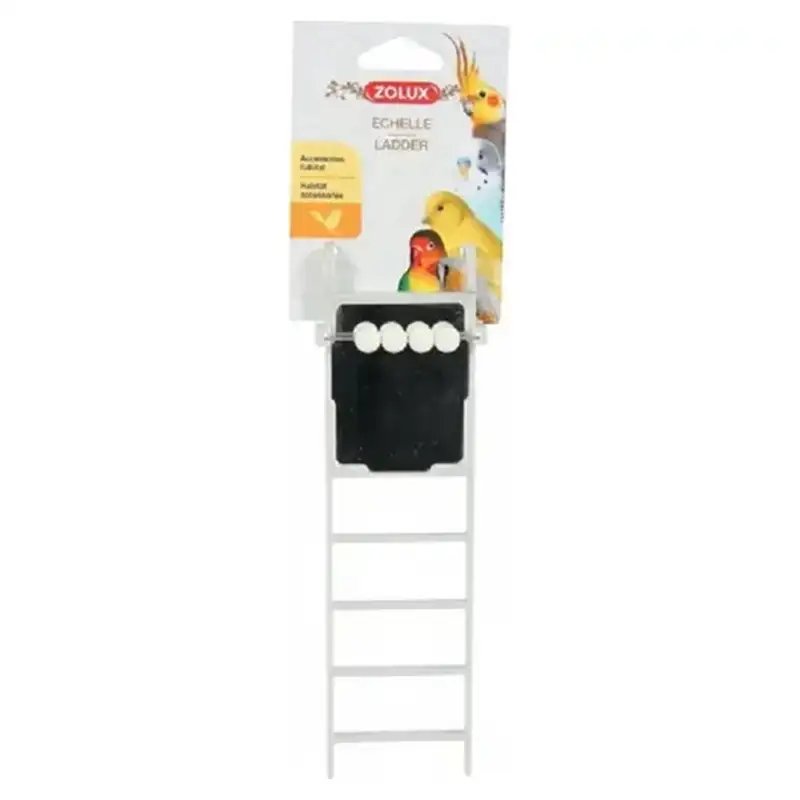 ZOLUX - Échelle En Plastique Avec Miroir pour Oiseau 19,5 cm