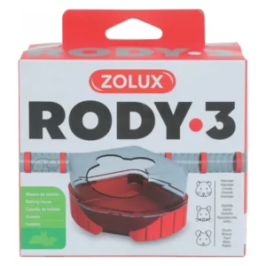 ZOLUX - Maison De Toilette Rody 3 Rouge Grenadine 14x10,5x7 cm