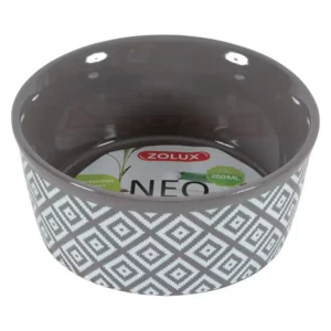 ZOLUX - Écuelle En Grès Neo Grise 250 ml