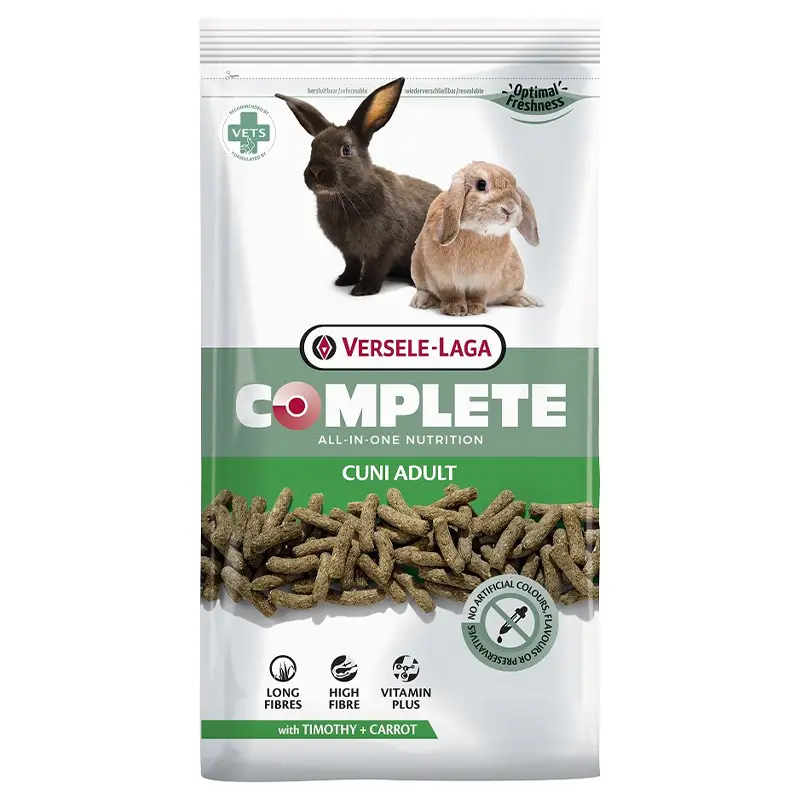 VERSELE LAGA - Granulés Alimentaires Complets pour Lapin Adulte Cuni Complete 1,75 Kg