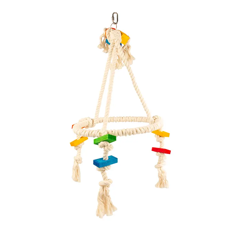 DUVO - Pyramide de Cordes & Cubes Multicolore 73 cm