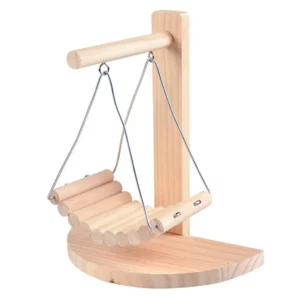 DUVO - Chaise À Bascule En Bois Pour Rongeur 21,5x11,5x24 cm
