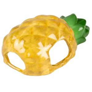 DUVO - Maison Rongeurs Céramique Ananas 14 × 8 × 5,2 cm