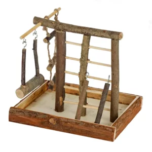 DUVO - Aire de Jeu Oiseaux Bobo Bois 27 × 21 × 25 cm