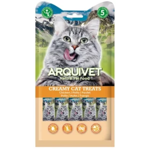 ARQUIVET | Snack crémeux crémeux au poulet-5x14 g