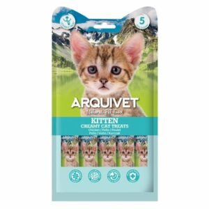 ARQUIVET | Snack crémeux au poulet - CHATON -5x14 g
