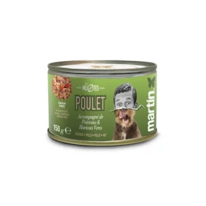 MARTIN Mijoté de poulet complète riche en protéines pour chien -150gr