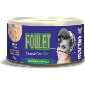 MARTIN Classic filet poulet pâtée complète pour chat