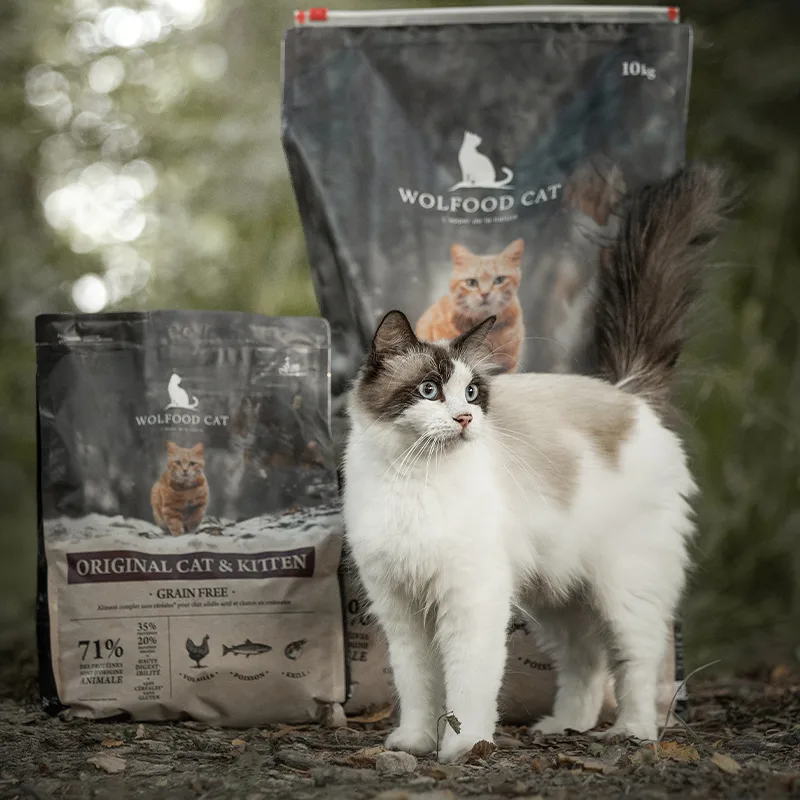 WOLFOOD 3kg Original Cat & Kitten Grain Free-4 WOLFOOD 3kg Original Cat & Kitten Grain Free-4