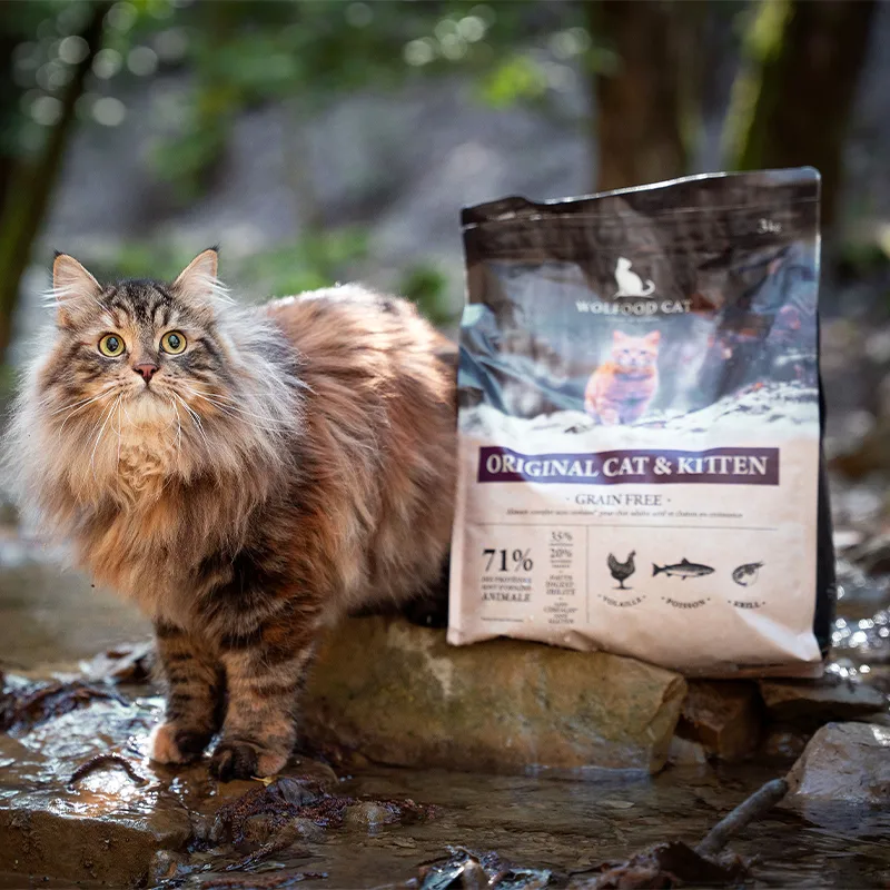 WOLFOOD 3kg Original Cat & Kitten Grain Free-5 WOLFOOD 3kg Original Cat & Kitten Grain Free-5