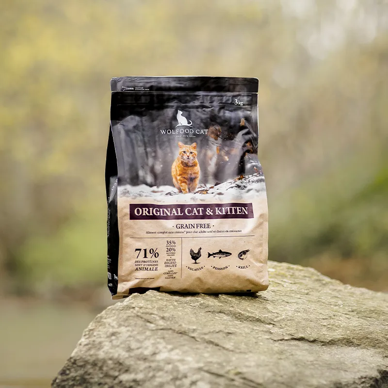 WOLFOOD 3kg Original Cat & Kitten Grain Free-6 WOLFOOD 3kg Original Cat & Kitten Grain Free-6
