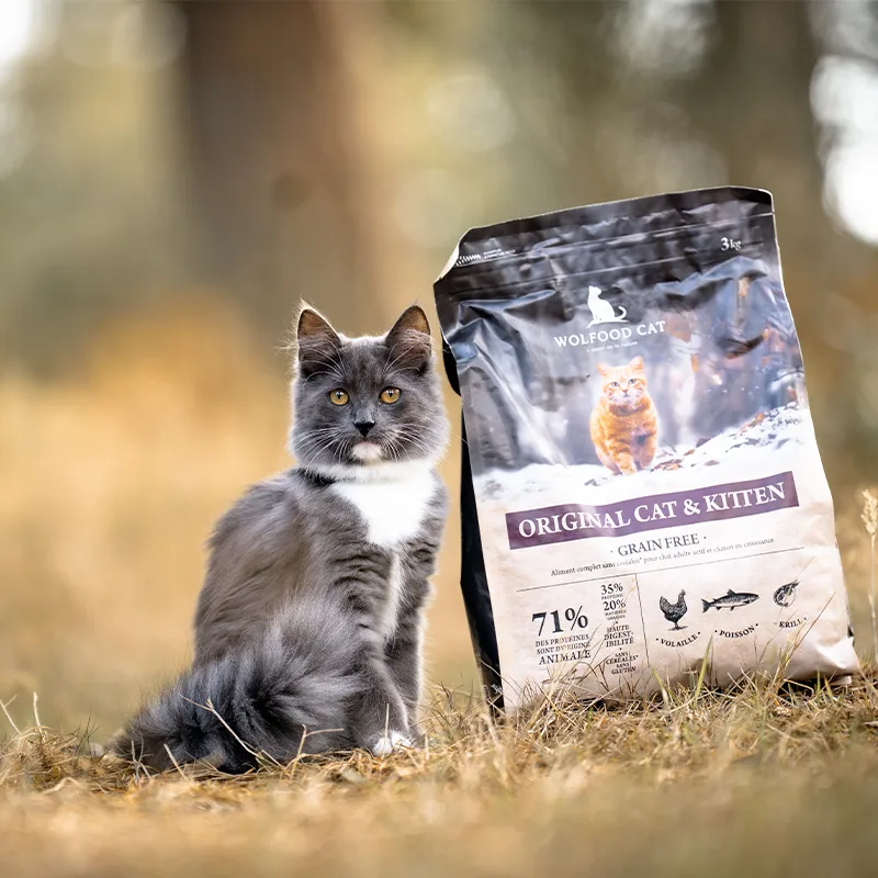 WOLFOOD 3kg Original Cat & Kitten Grain Free-8 WOLFOOD 3kg Original Cat & Kitten Grain Free-8
