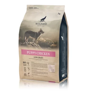 Wolfood Puppy Chicken – Croquettes au poulet pour chiot – 3 kg
