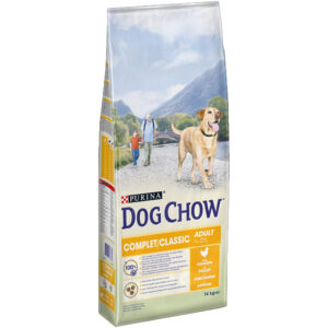 DOG CHOW Adult Complet Poulet 14 kg – Croquettes pour chien adulte
