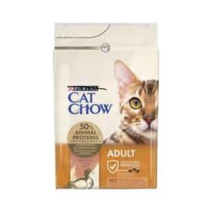 PURINA CAT CHOW Adult Canard – Croquettes pour Chat Adulte – 3 kg