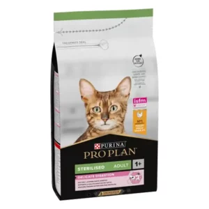 PRO PLAN Sterilised Poulet 1,5 kg – Croquettes DELICATE DIGESTION