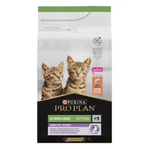 PRO PLAN Sterilised Kitten Healthy Start Saumon 1,5 kg – Croquettes pour chaton stérilisé