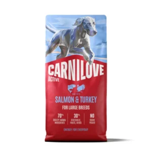 Carnilove Active Saumon & Dinde Large Breed – 12 kg
