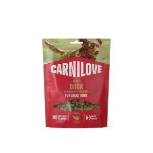 Carnilove Soft Snack Canard & Romarin – 200 g – Friandises sans céréales pour chien